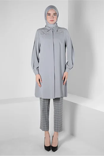 Alvina Stone Patterned Tunic - 43567