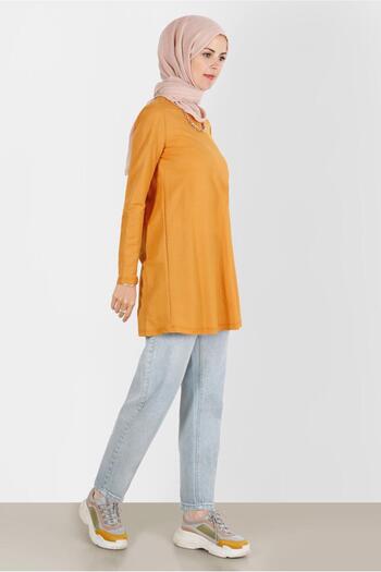 Alvina 42895 Model Basic Viscose Tunic