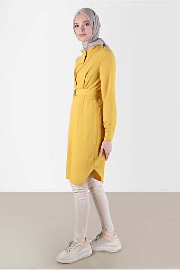 Alvina Tunic with Buttons and Belt 41752