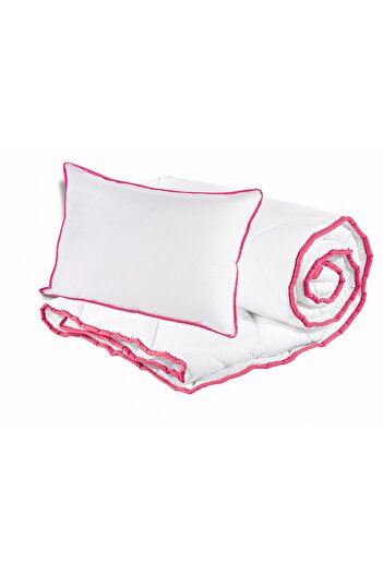 ALCAM Alcam set microfiber pillow 50x70 cm and quilted duvet 140x200 cm