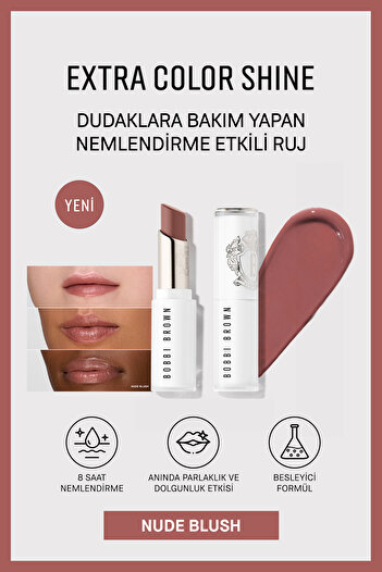BOBBI BROWN Extra Color Shine Nemlendirici Balm Etkili Ruj - Nude Blush