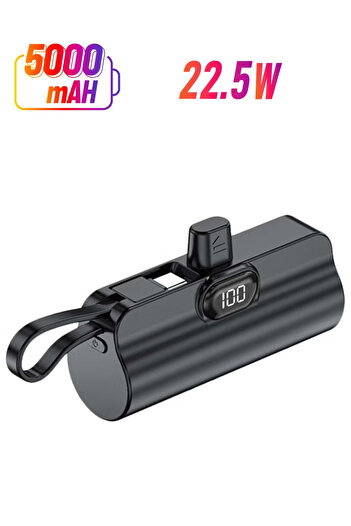 Denx Mini Power bank charger with multiple ports that supports fast charging | 5000 mAh | DX412