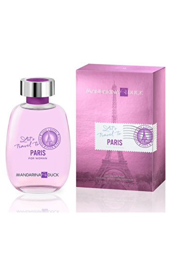 Mandarina Duck Let's Travel To Paris For Women  Eau De Toilette 100ml