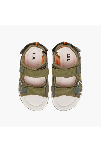 LBL by Shoexpress Textured Floaters with Hook and Loop Closure