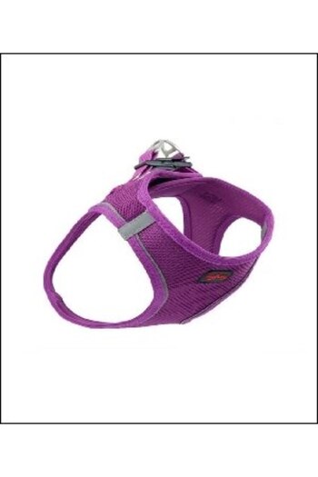 Tailpetz Air-mesh Harness Dog Collar Purple S