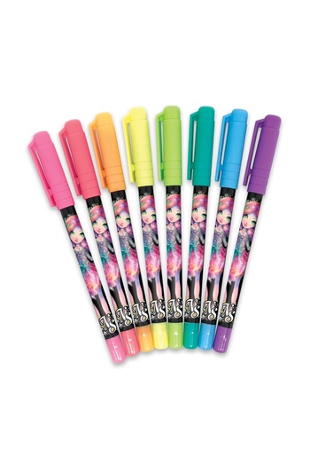 NEBULOUS STARS Set of 8 gel pens, neon ink -