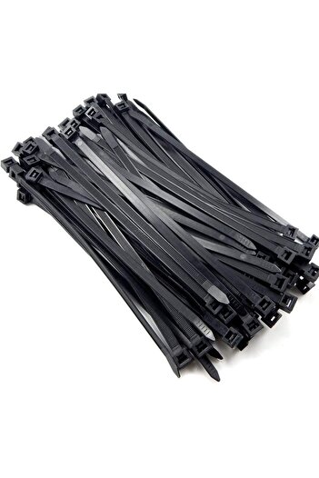 Generic Cable Ties - Nylon - Self-Locking Fastening for Home, Office, Garage, Workshop (100 Pack)