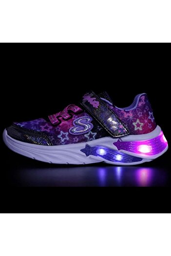 SKECHERS Star Sparks 302324N Orthopedic Lighted Children's Sports Shoes Black