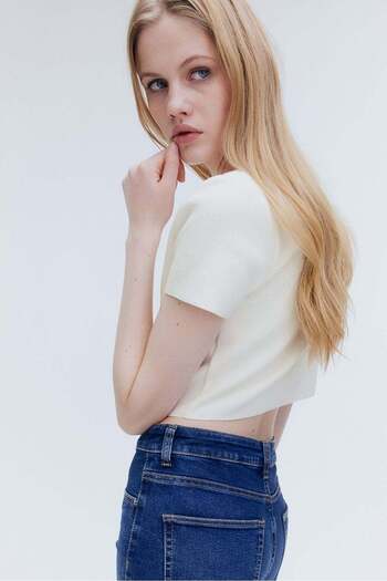 H&M Short-sleeved jersey cardigan