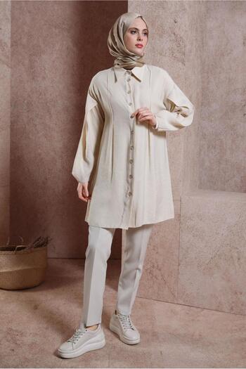 Alvina SHIRT COLLAR TUNIC 44440