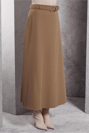 Alvina Belted Long Skirt 60617
