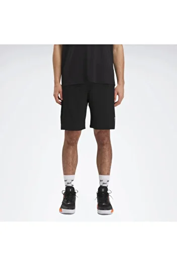 Reebok Men's Basketball Shorts - Black Mesh