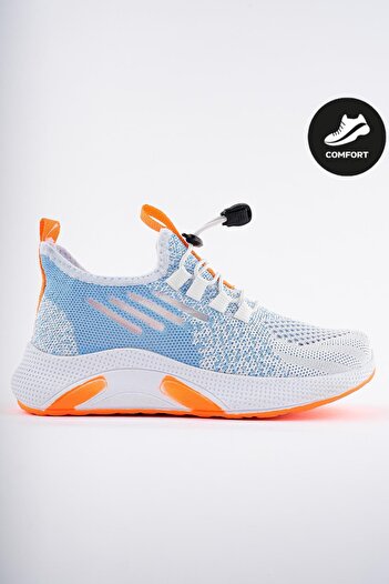 MUGGO Jetson Daily Unisex Children's Guaranteed Lace-up Comfortable Sneaker Sports Shoes