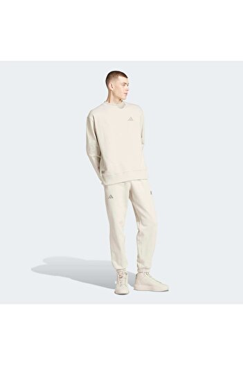 adidas Mercedes Amg Petronas Formula One Team Premium Erkek Krem Eşofman Altı (JW3083)
