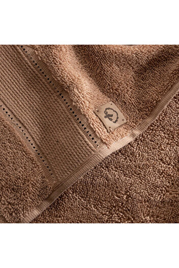 Ecocotton Lida Рушник для обличчя 100% органічна бавовна з ажурною обробкою Terra 50x90 см