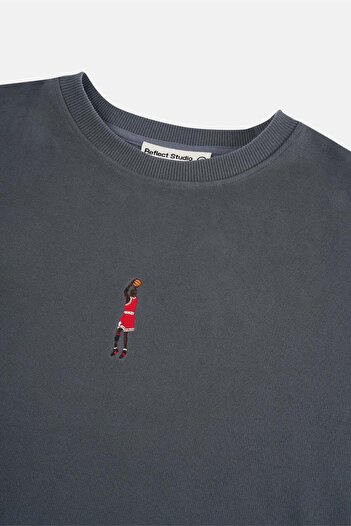 Socrates Dergi Світшот His Airness SuperSoft - Антрацит
