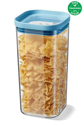 Prima Nova Seoul Dry Food Storage Container 1800 ml - 12 X 12 X 23 cm
