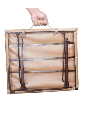 Cady One Ground chair for trips and camping with a foldable and adjustable backrest106×6×50 cm