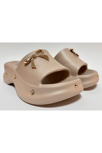 AkınalBella Women's Daily Home Shoes in the Platform Heel You Like
