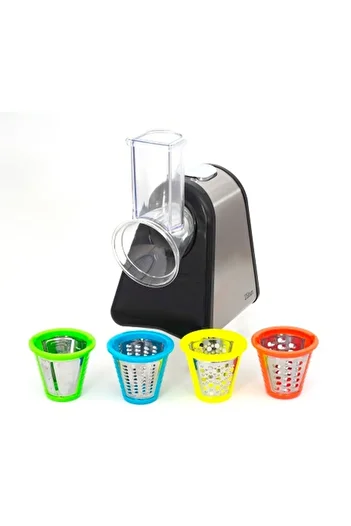 Zilan Zilan ZLN-0498 Fresh Grater and Slicer, Power 200W, 4 accessories, Stainless steel