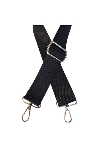 Gloria Polyester Column Adjustable Bag Handle - Phone Strap (120 cm) / Black