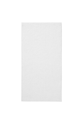 IKEA TOFTBO Bath Mat, White, 60x120 cm – Ultra Soft & Quick-Dry Microfiber | IKEA