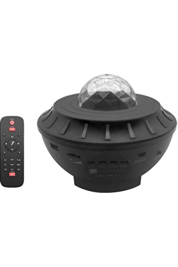 Generic LED Star Projection Lamp With Music Starry