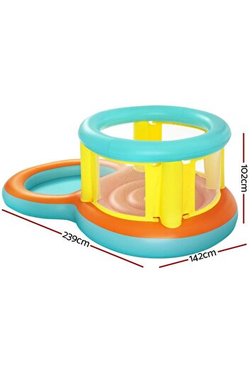 BESTWAY Bestway Jumptopia Bouncer & Play Pool 2.39mx1.42m 52385