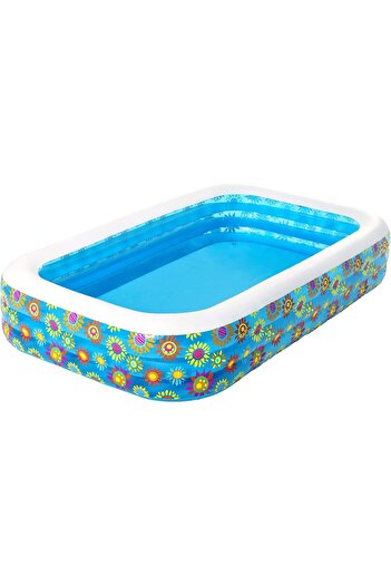 BESTWAY Happy Flora 3.05 m Inflatable Family Pool