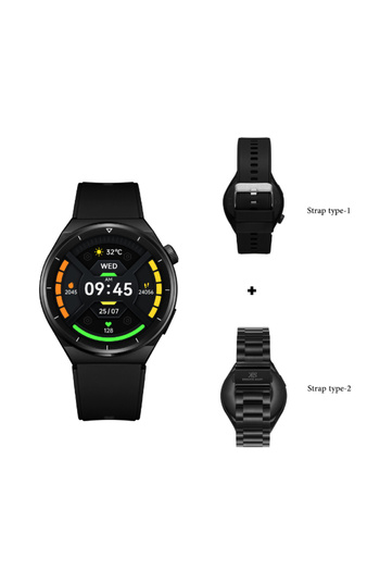 Kenneth Scott Unisex Smart Multi Color Dial Watch - KG10X-XSBBX