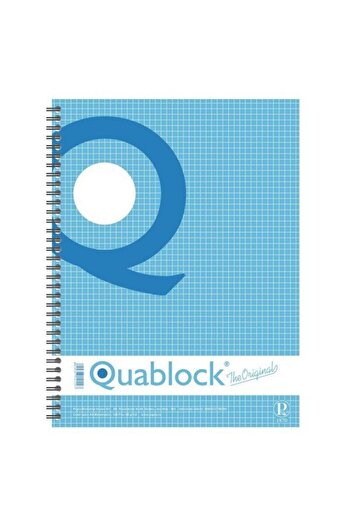 PIGNA Caiet spira A4 120 file matematica Quablock Pigna