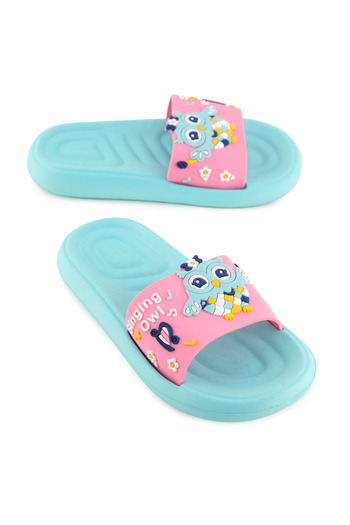 GEZER Summer Girl's Eva Wet Floor Suitable Bathroom Pool Beach Slippers