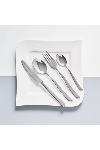 Ambition Stainless steel cutlery set, 24 pieces, 6 people, Wave