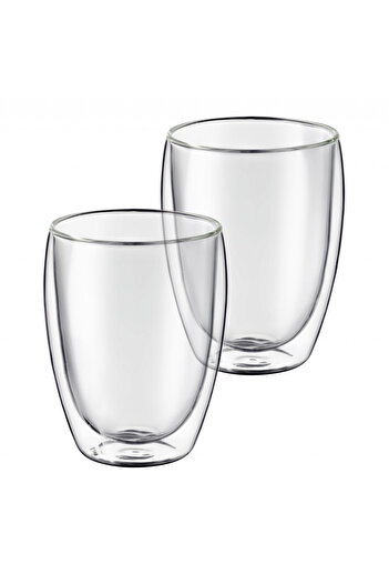 Ambition Set of 2 glasses 350ml, heat-resistant glass, Mia