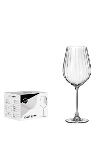 ALAR Set of 6 wine glasses 500ml, glass, Jonica