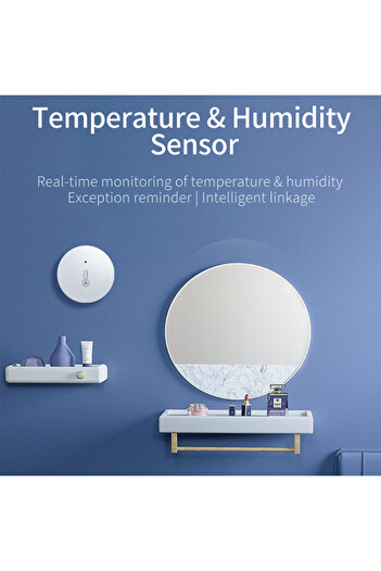 Choice1 Tuya Smart Zigbee Temperature And Humidity Sensor Indoor Thermometer Monitor For Home Work With A...