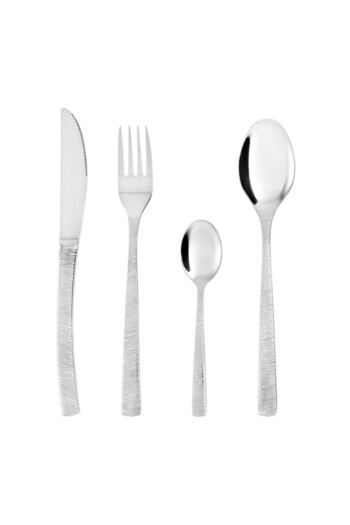 Ambition Stainless steel cutlery set, 24 pieces, 6 people, River