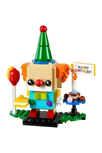 LEGO ® Brickheadz 40348 Birthday Clown /