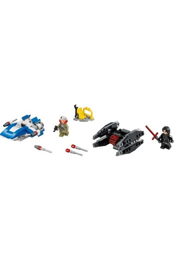 LEGO Star Wars 75196 A-Wing Vs. Tie Silencer Microfighters