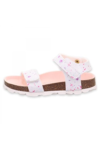 Superfit 000123   P Girl's White Girl's Sandals