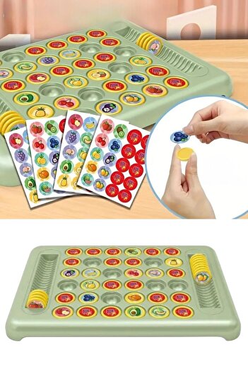 Bundera Fruit Vegetable Matching Pairing Memory Game Interactive Learning Logic Educational Toy