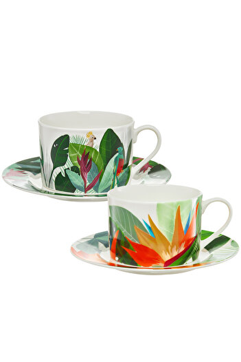 Ambition Tea or coffee serving set, 4 pieces, 2 persons, Paradise