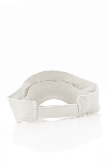 Külah White Women's Visor Cap - UV Protective Visor Hat