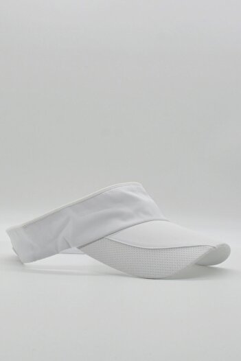 Külah Athlete Running Tennis Visor Hat - White