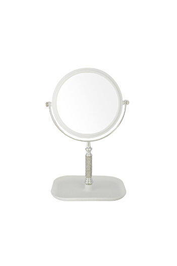 Generic Double-sided rotating makeup mirrors