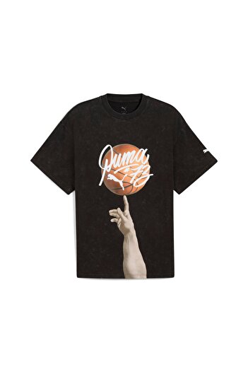 Puma Dylan Exhibit I Erkek Siyah T-shirt