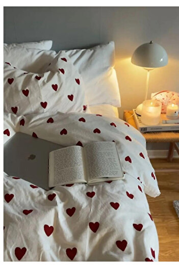 Sheri Home Basic  Kolay Ütülenir Çift Kişilik 2 Yastıklı Nevresim Seti 200 X 220 %100 Pamuk01202488yeni