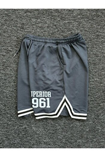Altamira Men's Smoked Superior Printed Shorts with Stripe Legs