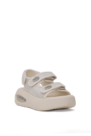 Guja Beige Stone Flat Sandals 25Y418-2 Women