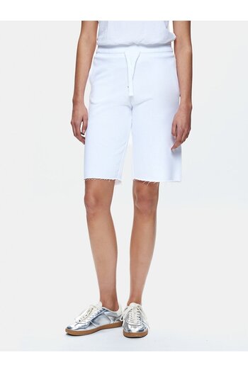Ltb Basic Knitted White Shorts